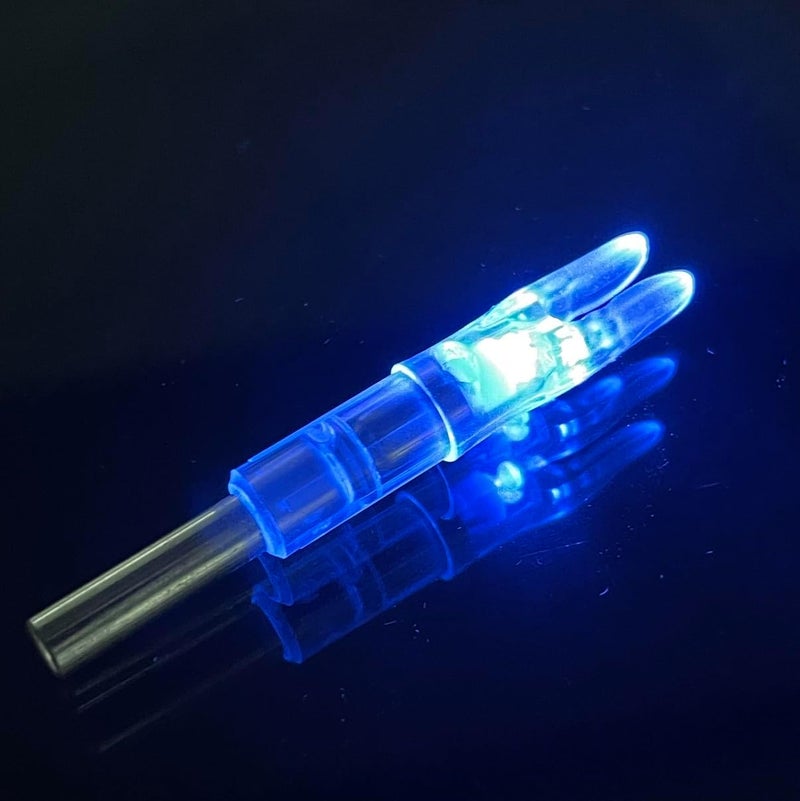 LEANPRO Store 6/12 PCS S Lighted Nocks for Arrows .244"/6.2mm Inside Diameter Lighted Arrow Nocks for Archery Hunting - Image 4